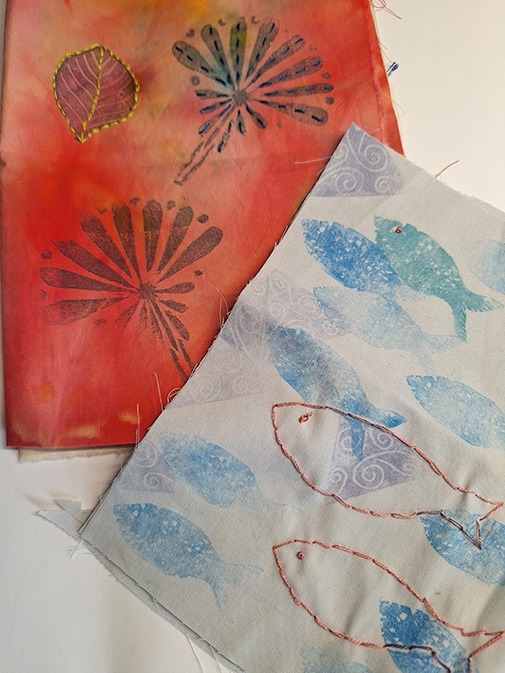 Textielboekje maken Aleid te Grotenhuis